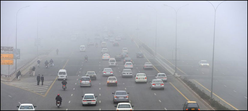 Smog lahore m3 motorway