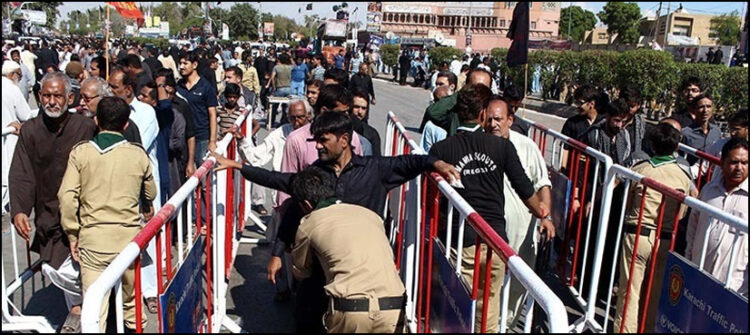 Muharram security threat alert Karachi