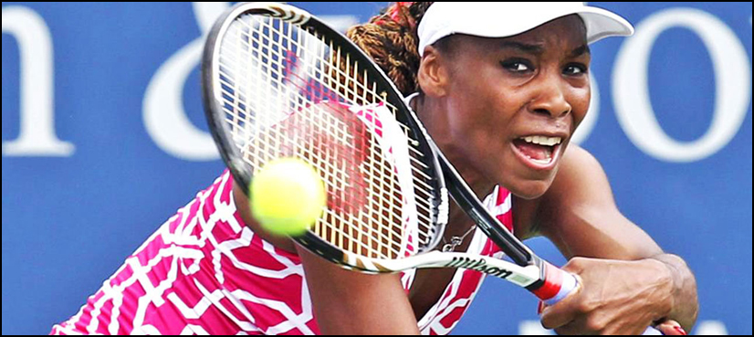Venus Williams, winning return, Auckland Classic