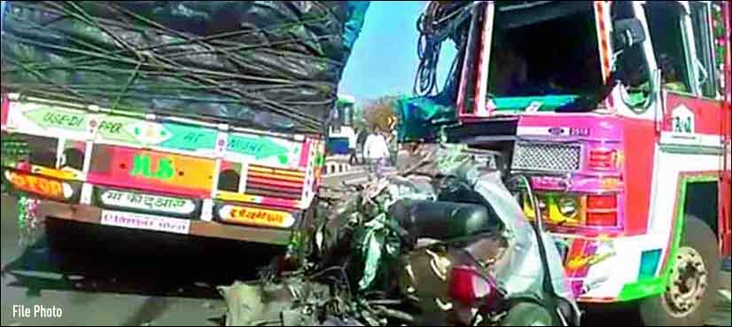 bus-truck collision