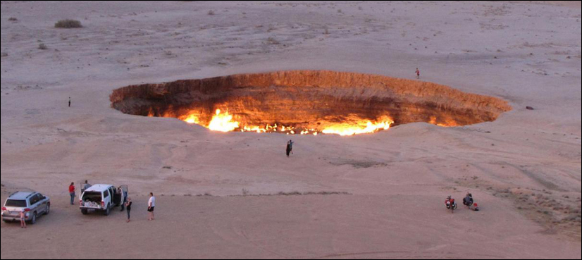 The door to hell Turkmenistan