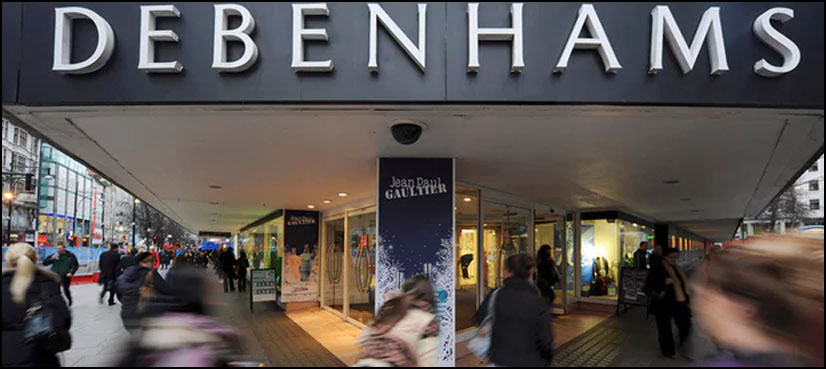 Debenhams store