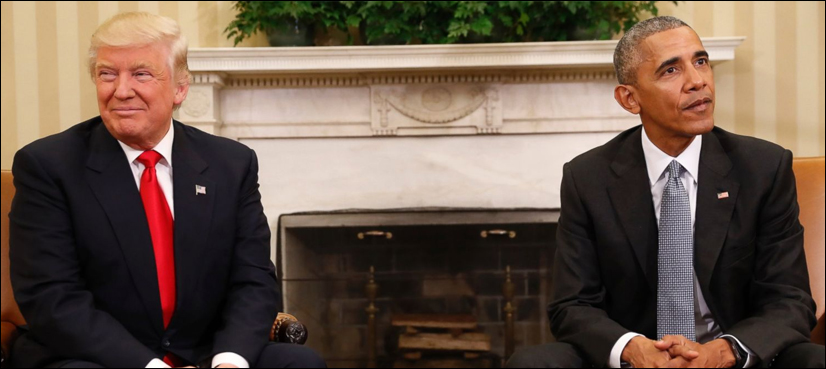 Trump accuses Obama, treason charge, calls for prosecution