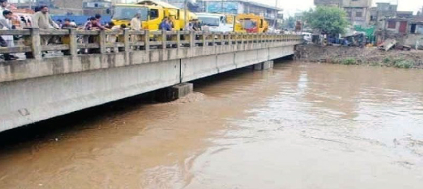 Nullah Dek flooding, India water discharge