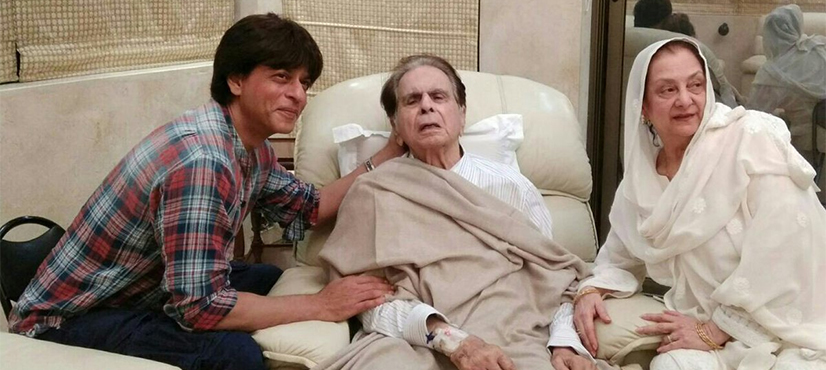 Shahrukh Khan visits Dilip Kumar