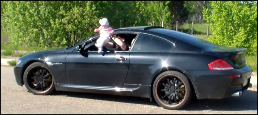 baby dangle car