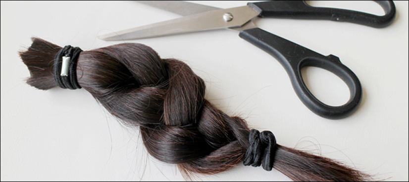 cutting women hair