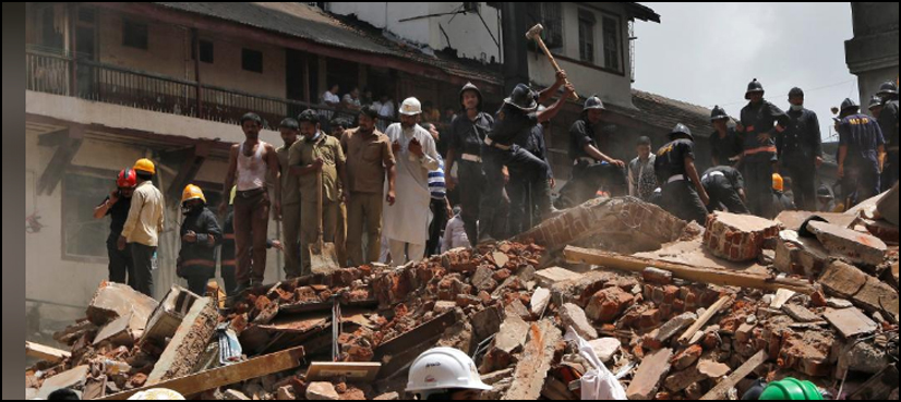 India building collapse