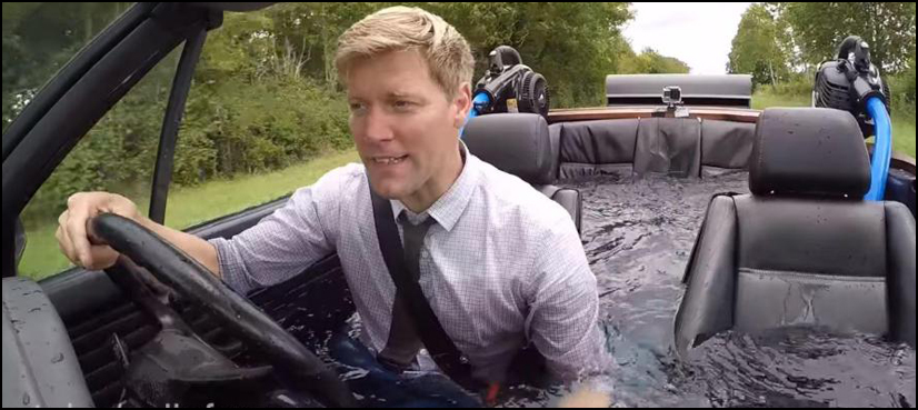BMW hot tub