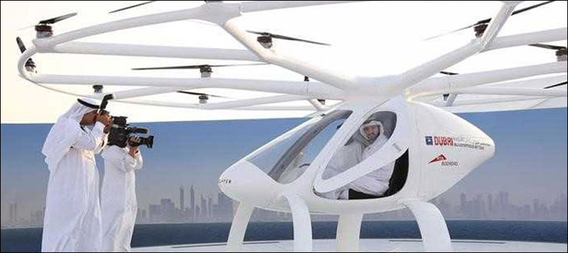 driverless hover-taxi
