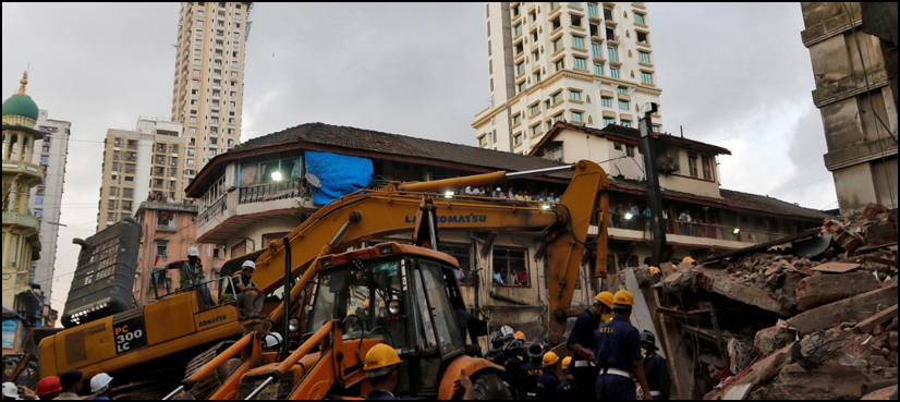 India building collapse