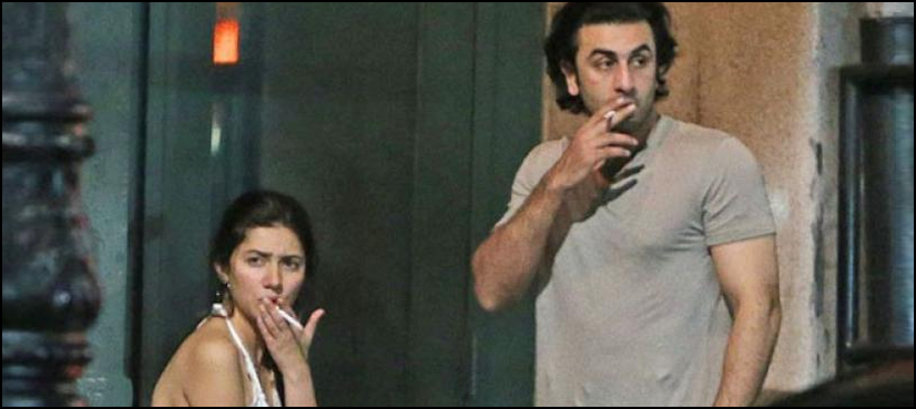 Mahira Khan smoking Ranbir
