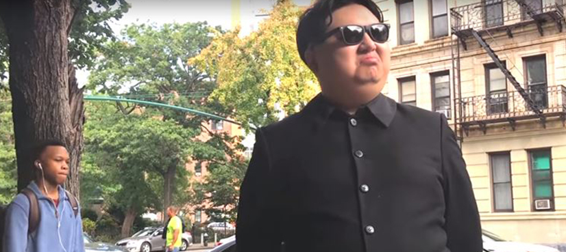 Kim Jong lookalike