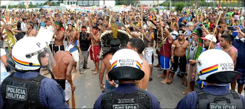 Indigenous leaders, world voyage, prayer for nature