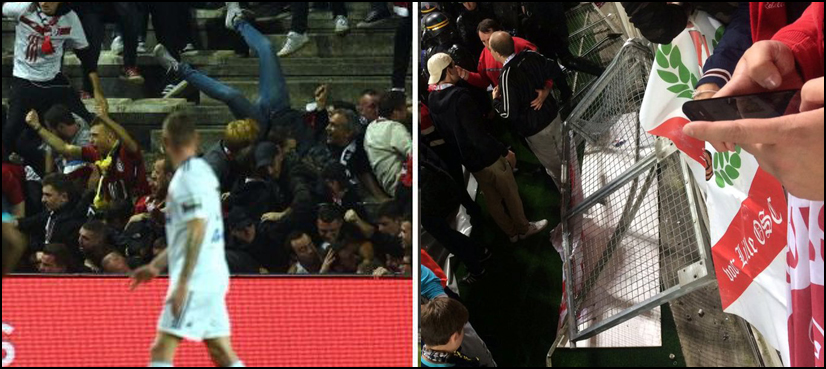French stadium barrier