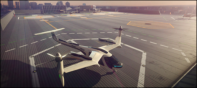 uber flying taxi