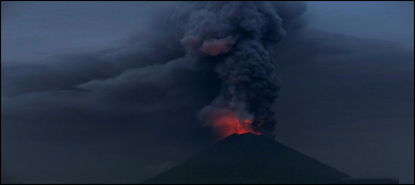 Indonesia volcano