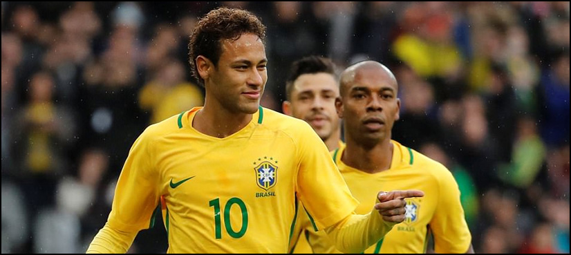Neymar, signs Santos, Brazil