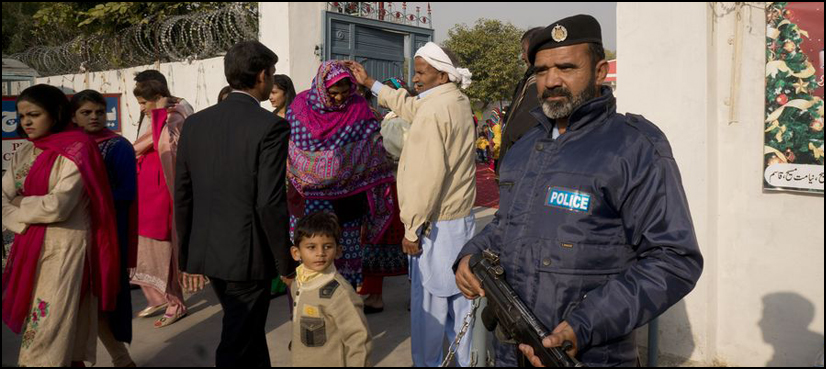 Christmas security Pakistan