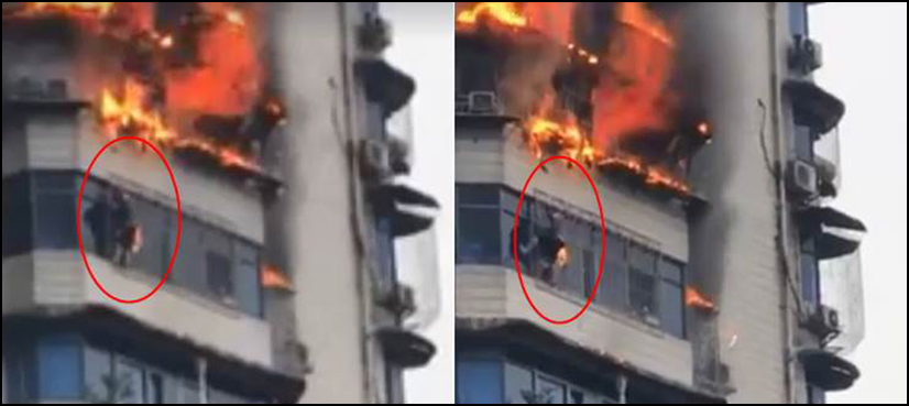 China Shanghai building fire