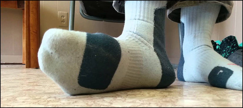 India smelly socks arrest man