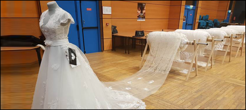 World longest wedding dress