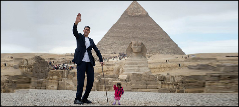 World tallest man egypt