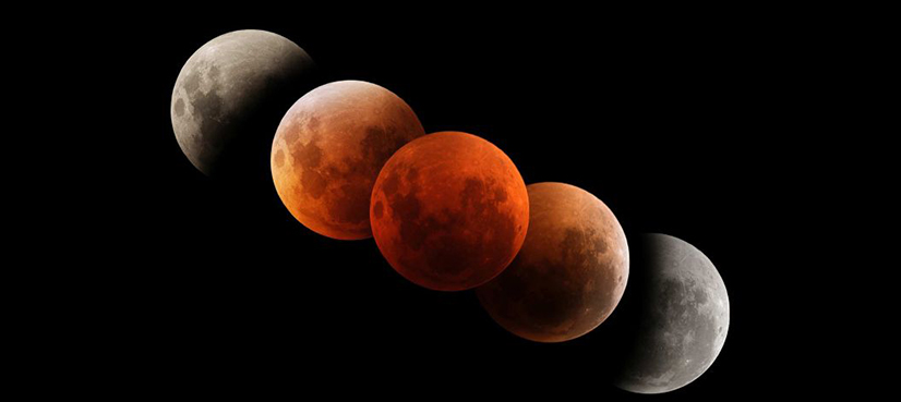 Super blue blood moon