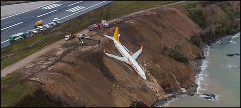 Plane runway turkey