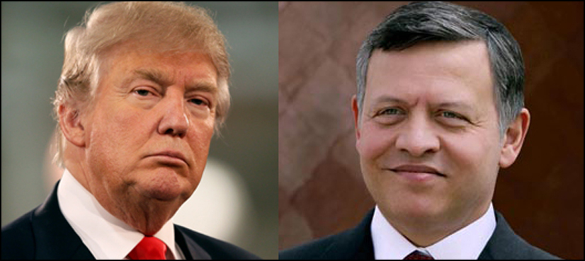 Jordan King Abdullah Trump