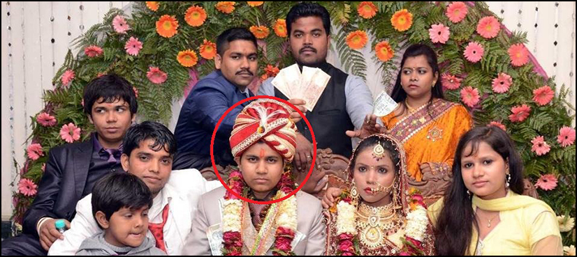Woman poses man india marry