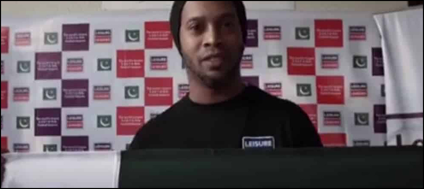 International footballers visit Pakistan