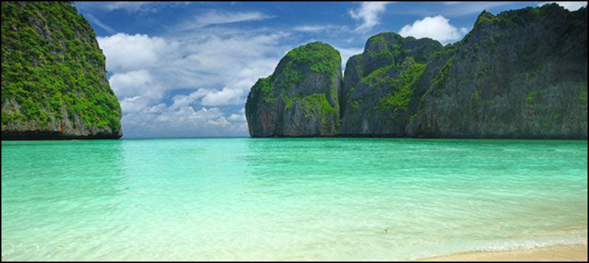Thailand Maya Bay close