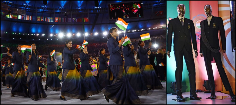 Commonwealth Games India Sari