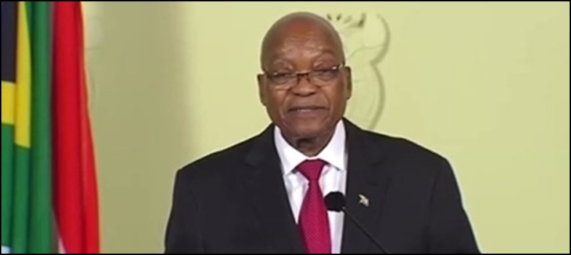 Jacob Zuma resigns