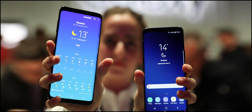 Samsung Galaxy S9 smartphone