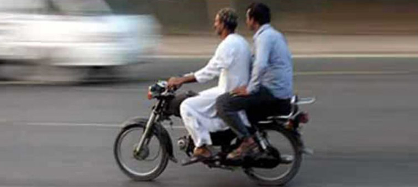 pillion riding