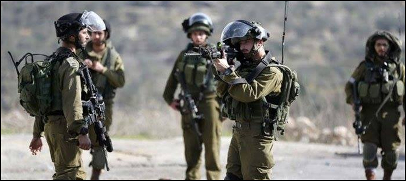 Israeli troops Palestinians