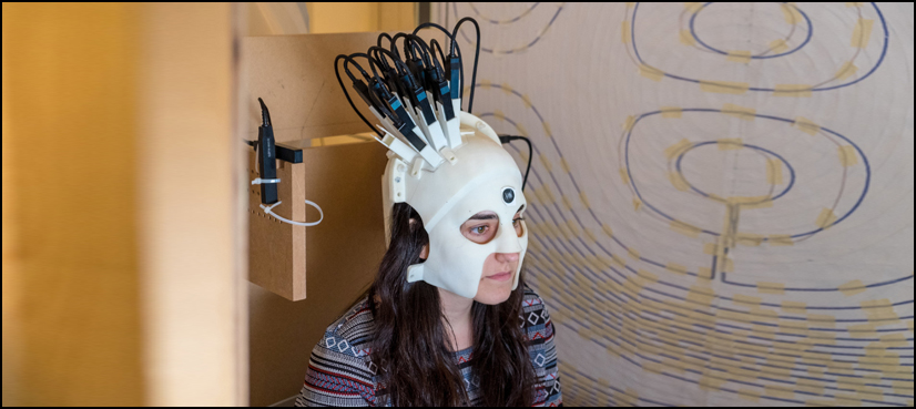Brain scanner helmet