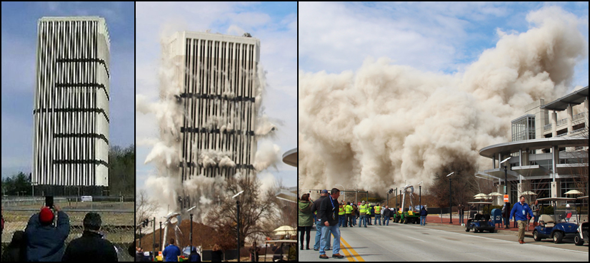 tallest building demolished Kentucky
