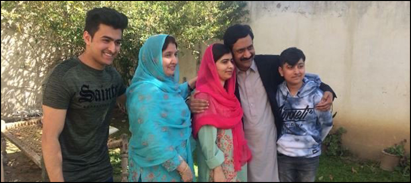 Malala visits Swat
