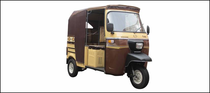 Pakistan Sazgar rickshaw car manufacture