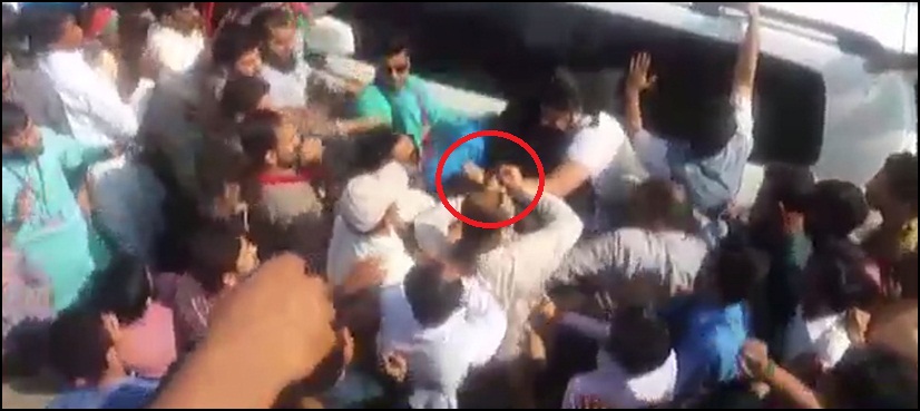 Shoe attack Imran Khan