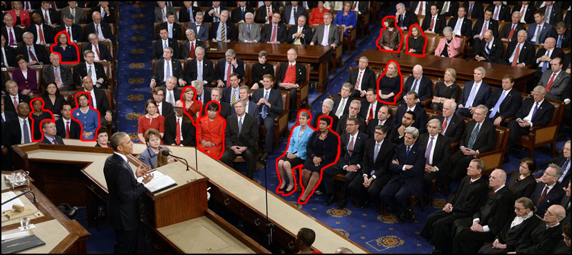 Men outnumber women events