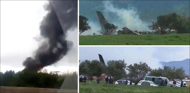 Algeria military plane crash