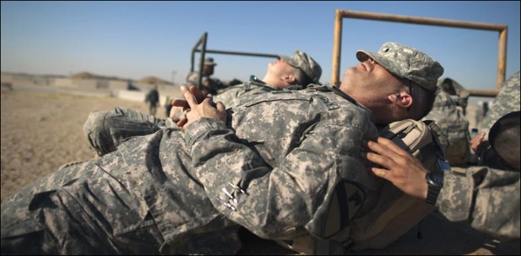 Talk therapy soldiers