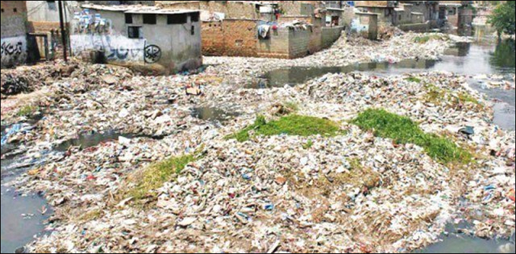 Karachi drains