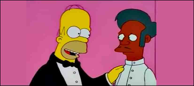 The Simpsons, white voices