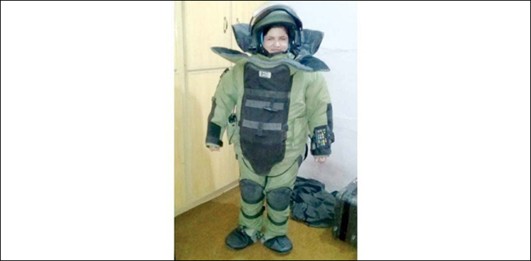 bOMB Disposal officer woman Rawalpindi