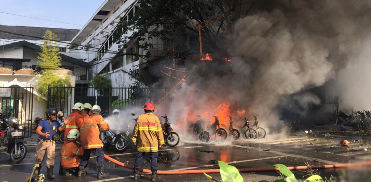 churches attacks IS Indonesia